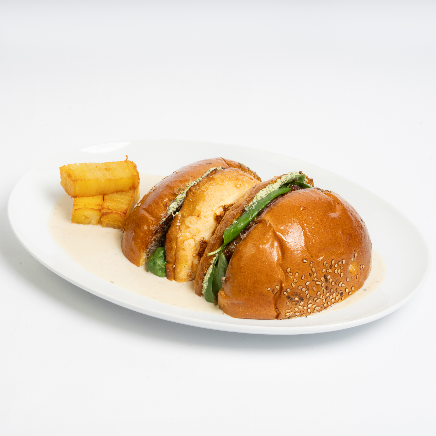 Fungi burger / برگر قارچ فونگی